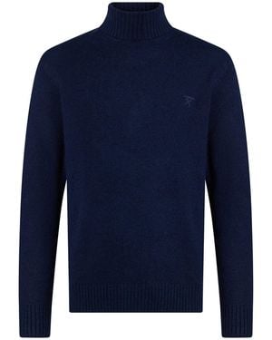Berna Turtleneck Wool, Polyamide - Blue