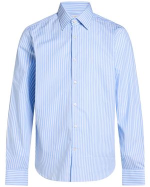 Ghirardelli Shirt Cotton - Blue