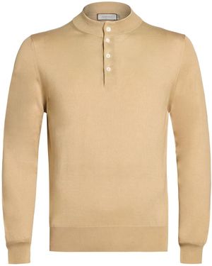 Canali Sweater Cotton, Modal - Natural
