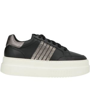 Stokton Sneakers Leather - Black