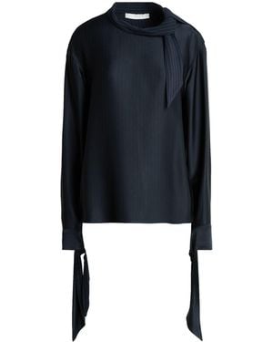 Tela Midnight Top Acetate, Viscose, Polyester - Blue