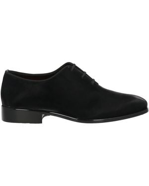 Santoni Schnürschuh - Schwarz