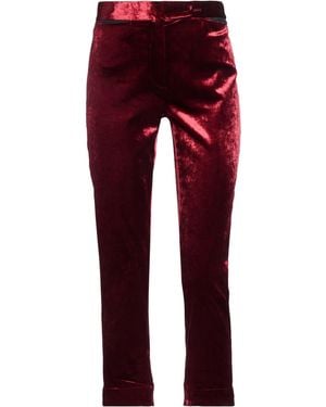 Ann Demeulemeester Pants Cotton, Rayon, Elastane - Red