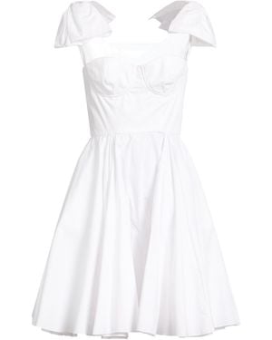 Giambattista Valli Mini Dress Cotton - White