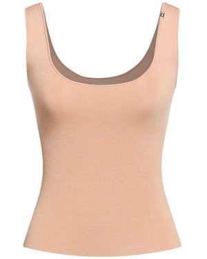 Elisabetta Franchi Tank Top - Natural