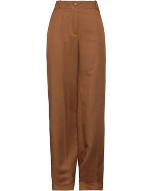 Suoli Pants Linen, Lyocell, Cotton - Brown