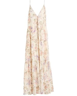 Twinset Maxi Dress Cotton, Polyester - White