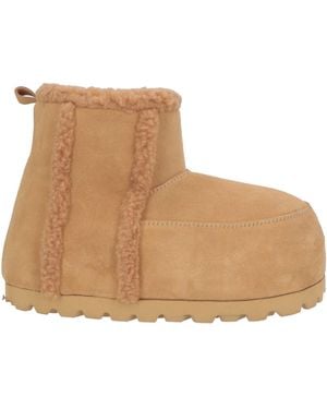 Inuikii Ankle Boots Leather - Natural