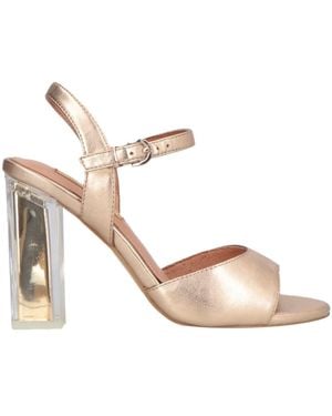 Luciano Barachini Sandals Synthetic Material - Metallic