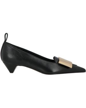 Lella Baldi Pumps Leather - Black