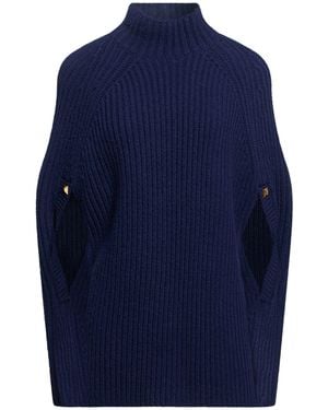 Elisabetta Franchi Poncho - Azul