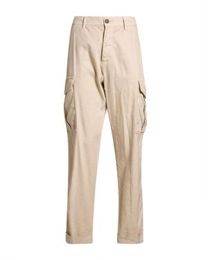 Eleventy Platinum Trousers Linen, Cotton, Elastane - Natural