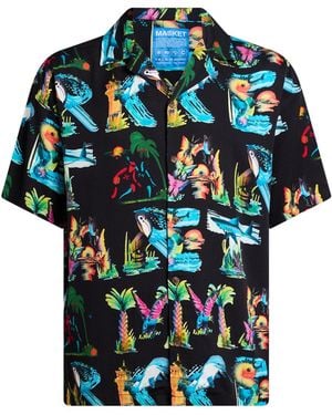 Market Shirt - Blue