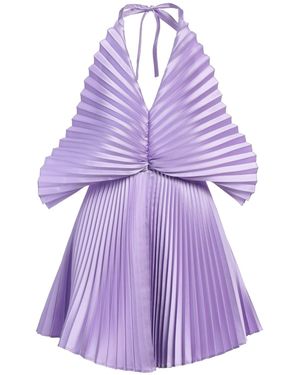SIMONA CORSELLINI Mini Dress - Purple