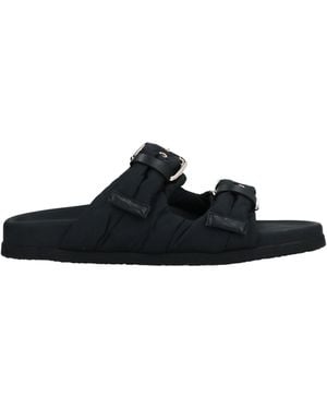 Red(V) Sandals - Black