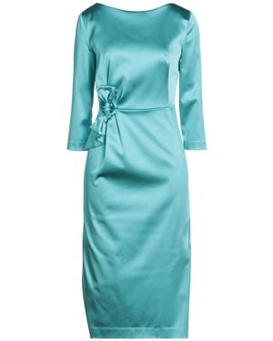 P.A.R.O.S.H. Midi Dress - Blue