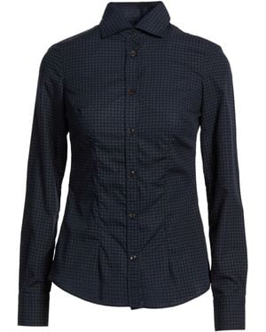 Barba Napoli Midnight Shirt Cotton - Blue