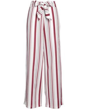 Diana Gallesi Pants Viscose, Linen - Red