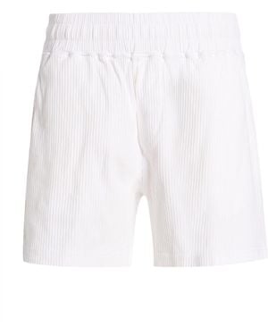 Gcds Shorts & Bermuda Shorts Cotton - White