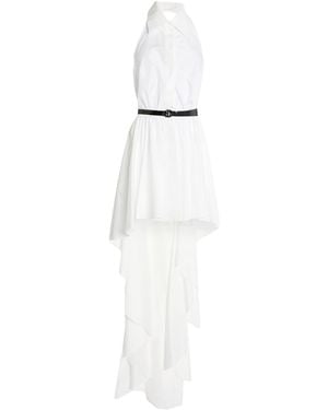 Norma Kamali Mini-Kleid - Weiß