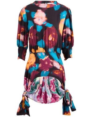 Mar De Margaritas Mini-Kleid - Weiß