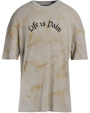 Palm Angels T-Shirt Cotton, Polyester - Gray
