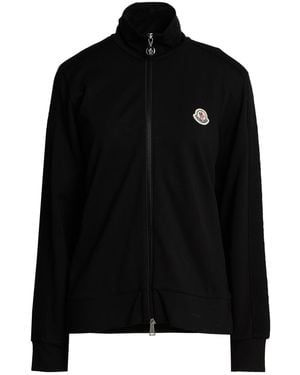 Moncler Sweatshirt Viscose, Polyamide, Elastane - Black