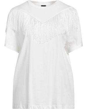 Pinko T-Shirt Cotton, Acetate, Polyamide, Viscose - White