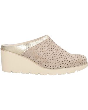 Melluso Mules & Clogs Leather - Natural