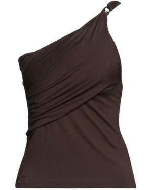 GIMAGUAS Dark Top Viscose, Elastane - Brown