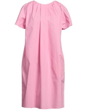 Rose' A Pois Mini Dress - Pink