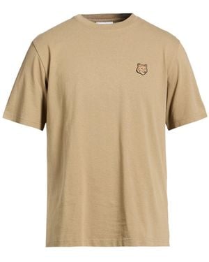Maison Kitsuné T-Shirts - Natural