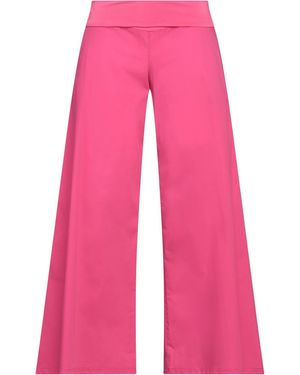 SARTORIA ISMARA Pants Cotton, Elastane, Viscose - Pink