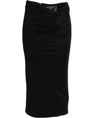 Versace Midi Skirt Viscose - Black
