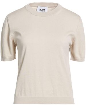 Alpha Studio Jumpers - White