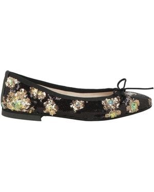 Divine Follie Ballet Flats Textile Fibres - Black