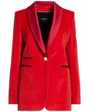 BRERAS Milano Blazer Cotton, Elastane - Red