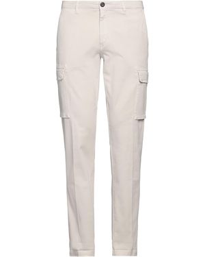 40weft Ivory Pants Cotton, Elastane - White