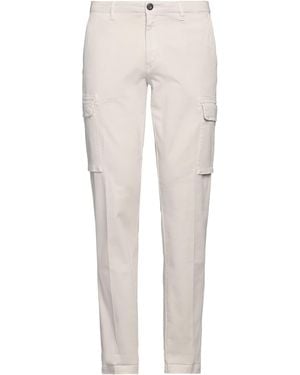 40weft Ivory Pants Cotton, Elastane - White