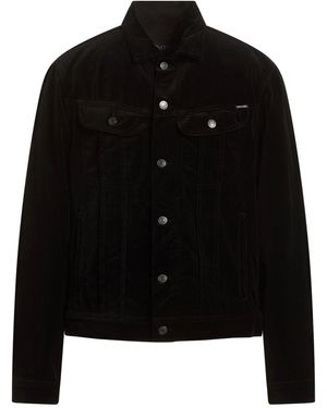 Tom Ford Jacket Cotton - Black