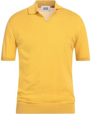 Alpha Studio Pullover - Giallo