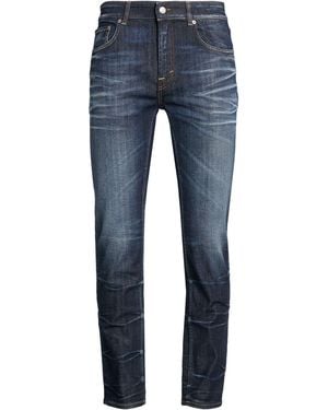 Department 5 Jeans Cotton, Rubber - Blue