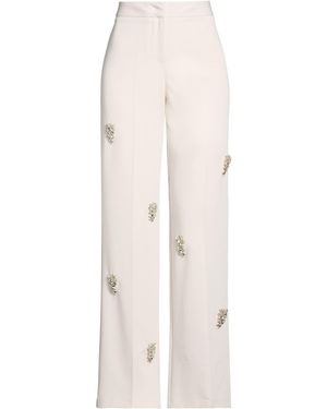 The Archivia Pants Polyester, Viscose, Elastane - Natural