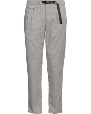 White Sand Trousers Polyester, Viscose, Elastane - Grey