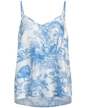 Shirtaporter Top Polyester - Blue