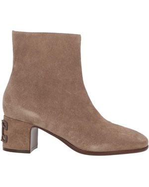 Casadei Light Ankle Boots Leather - Brown