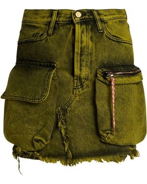 Aries Jeansrock - Grün
