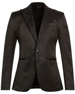 Brian Dales Blazer Polyester, Wool - Black