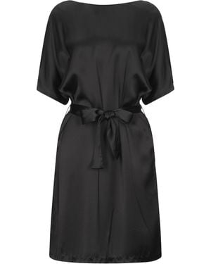 Grifoni Midi-Kleid - Schwarz