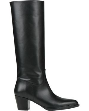 J.A.P. JOSE ANTONIO PEREIRA Boot Calfskin - Black